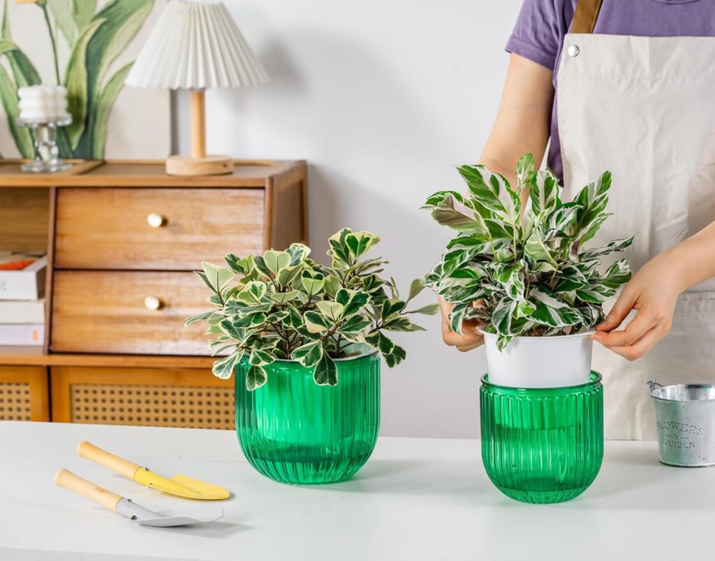 mini self watering pots under $15