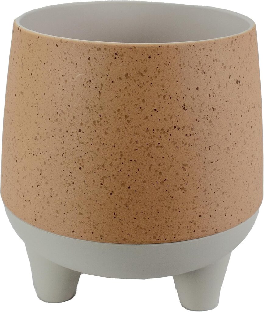 Modern Two-Tone Self Watering Planter — Best Stylish Self Watering Pot for Modern Interiors